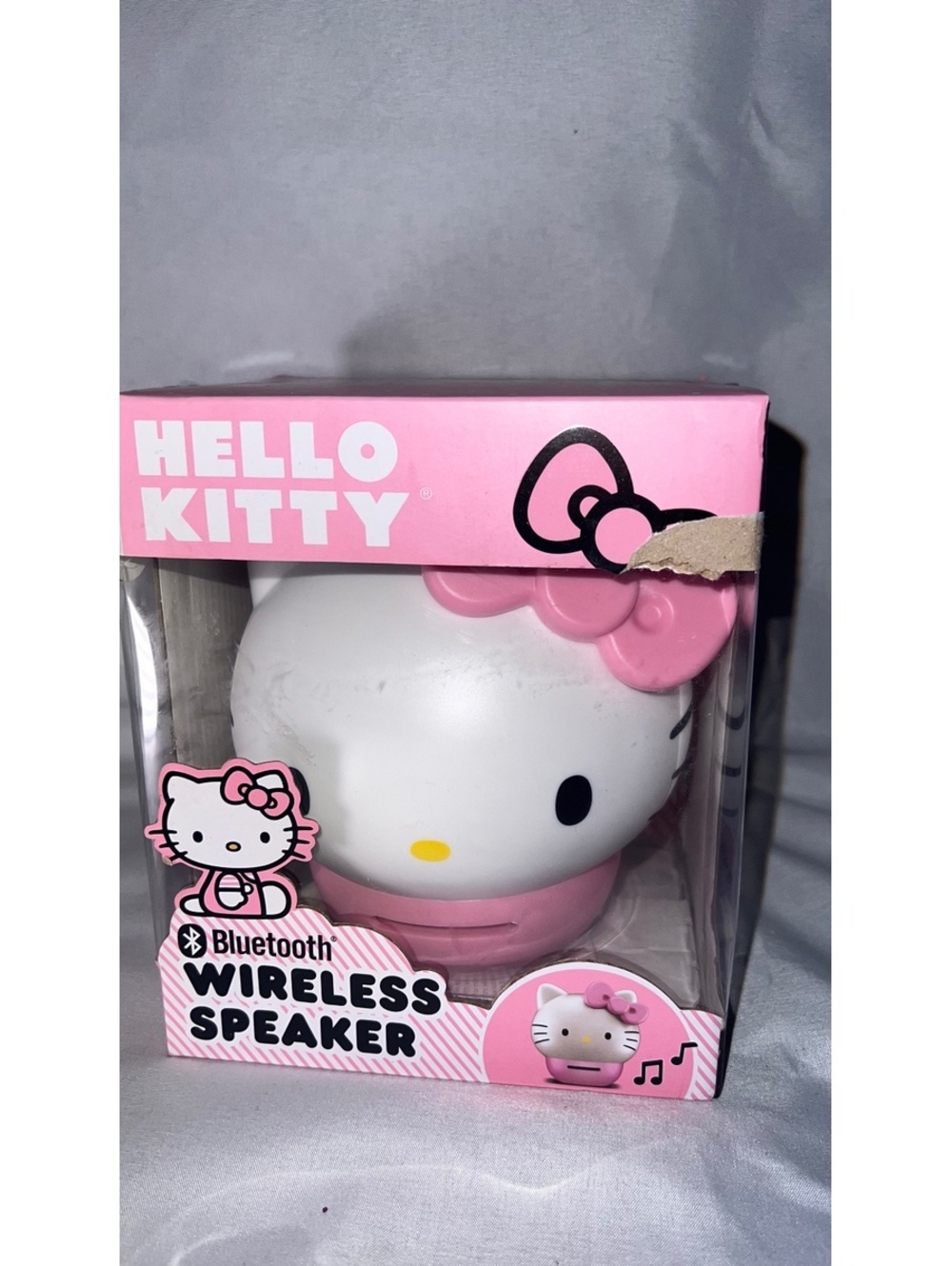 Hello Kitty Bluetooth Wireless Speaker - Rechargeable and Portable, Cute Design